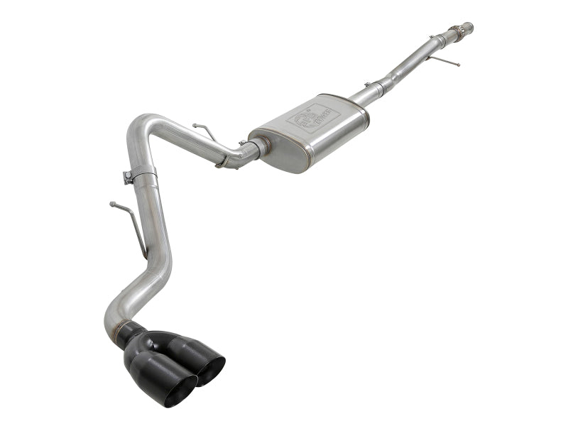 aFe Vulcan Series 3in 304SS Exhaust Cat-Back w/Blk Tip 2019 GM Silverado/Sierra 1500 V6-4.3L/V8-5.3L