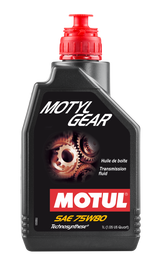 Motul 1L Transmision MOTYLGEAR 75W80 - Technosynthese - API GL-5 / MIL-L-2105D