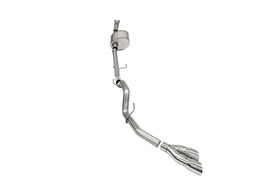 Corsa 2021-2025 Ford F-150 Regular Cab/ 8in Bed 5.0L V8 Xtreme Cat-Back Single Side Exit-Polished