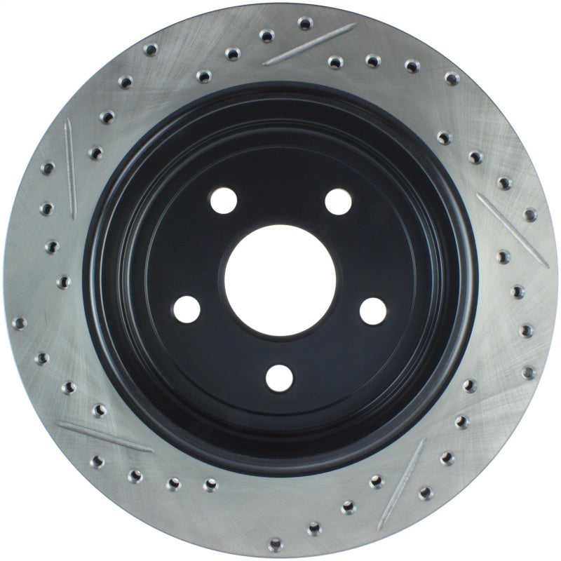 StopTech Slotted & Drilled Sport Brake Rotor 11-15 Jeep Grand Cherokee (Excludes SRT8)