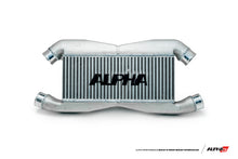 Load image into Gallery viewer, AMS Performance 2009+ Nissan R35 GT-R FMIC Kit w/ Logo - Alpha Intercooler Pipe Kit Compatible