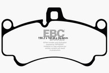 Load image into Gallery viewer, EBC 01-03 Porsche 911 (996) (Cast Iron Rotor only) 3.6 Twin Turbo GT2 Bluestuff Front Brake Pads