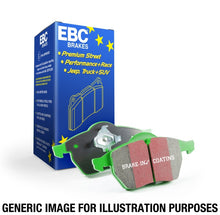 Load image into Gallery viewer, EBC 2017+ Fiat 124 Spider 1.4L Turbo Abarth Greenstuff Front Brake Pads