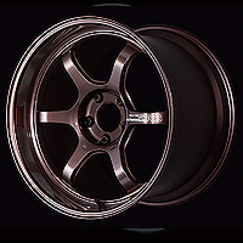 Advan R6 18x7.5 +47 5-114.3 Racing Copper Bronze Wheel