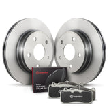 Brembo OE 10-13 Audi A3/09-13 A3 Quattro/08-09 TT/09-17 Volkswagen CC Front Disc Brake Kit