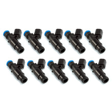 Load image into Gallery viewer, Injector Dynamics 2600-XDS Injectors - 48mm Length - 14mm Top - 14mm Bottom Adapter (Set of 10)