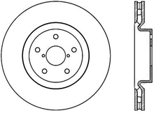 Load image into Gallery viewer, StopTech 05-17 Subaru WRX Cryo Drilled Sport Left Front Rotor