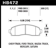 Load image into Gallery viewer, Hawk LTS Street Brake Pads