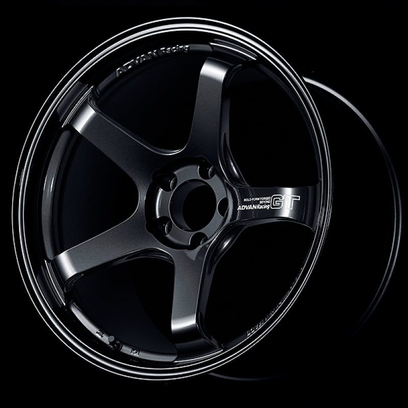 Advan GT Beyond 19x10.5 +33 5-114.3 Racing Titanium Black Wheel