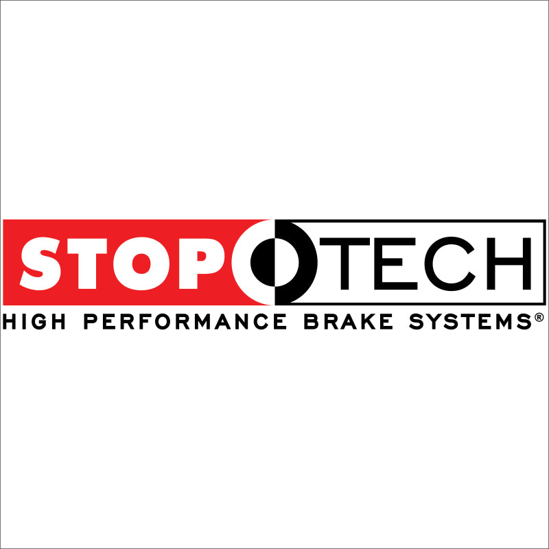 StopTech BBK 93-98 Toyota Supra Rear ST-40 355x32 Black Slotted Rotors