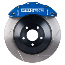 Load image into Gallery viewer, StopTech Chrysler 300C Front Touring 1-Piece BBK w/ Blue ST-60 Calipers Slotted Rotor