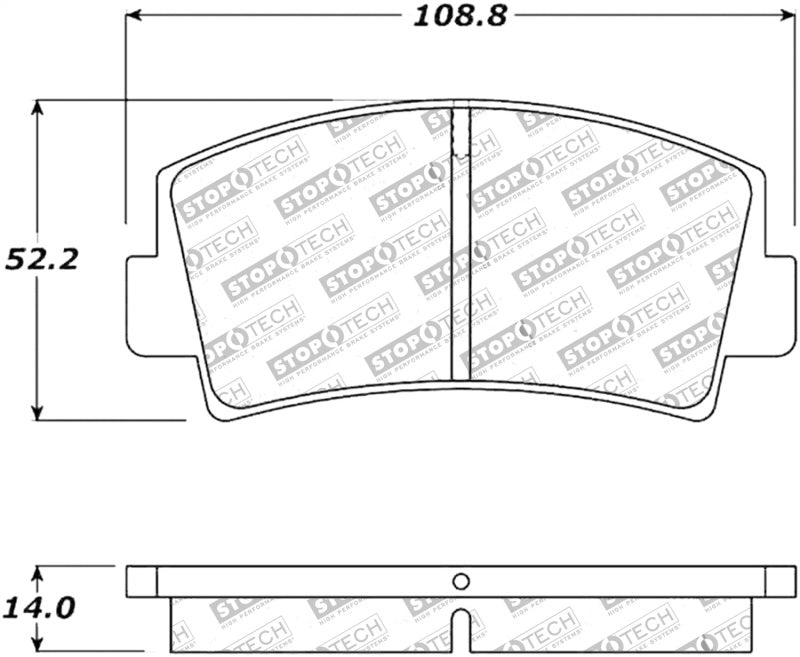 StopTech Street Touring Brake Pads