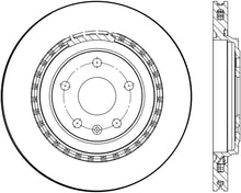 Load image into Gallery viewer, StopTech 16-19 Cadillac ATS / 16-20 Chevrolet Camaro Cryo-Stop Rear Premium High Carbon Rotor