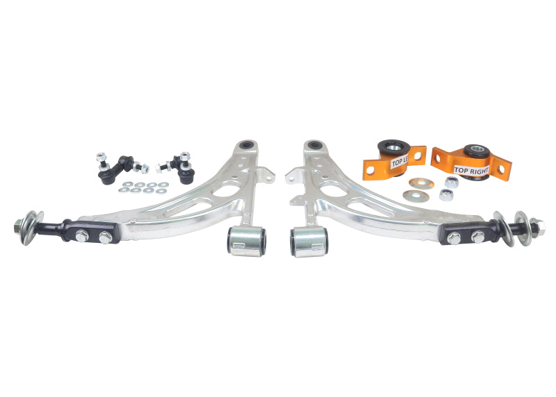 Whiteline 93-07 Subaru Impreza Front Lower Street Performance Alloy Control Arm Kit