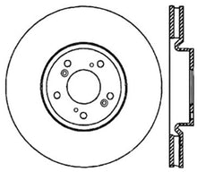 Load image into Gallery viewer, StopTech Power Slot 04-08 Accura TL (Brembo Caliber) Front Right Slotted CRYO Rotor