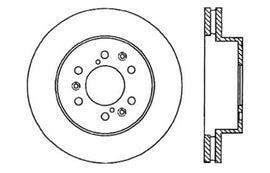 StopTech 07-11 GM Silverado 1500 Cross Drilled Left Front Rotor
