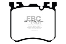 Load image into Gallery viewer, EBC 10-13 BMW X5M 4.4 Twin Turbo Redstuff Front Brake Pads