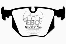 Load image into Gallery viewer, EBC 01-07 BMW M3 3.2 (E46) Ultimax2 Rear Brake Pads