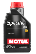 Load image into Gallery viewer, Motul 1L OEM Synthetic Engine Oil ACEA A1/B1 Specific 5122 0W20