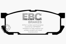 Load image into Gallery viewer, EBC 01-03 Mazda Miata MX5 1.8 (Sports Suspension) Greenstuff Rear Brake Pads