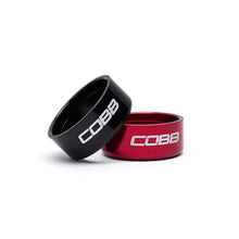 Load image into Gallery viewer, Cobb Subaru 6-Speed Weighted COBB Shift Knob - Black (Incl. Both Red + Blk Collars)