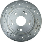 StopTech Select Sport Drilled & Slotted Rotor - Rear Right