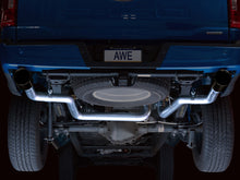 Load image into Gallery viewer, AWE 0FG 21+ Ford F150 Dual Split Rear Cat-Back Exhaust- 5in Diamond Black Tips