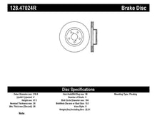 Load image into Gallery viewer, StopTech 05-10 Subaru Legacy / 10 Outback Drilled Right Front Rotor