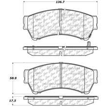 Load image into Gallery viewer, StopTech Street Touring 06-10 Ford Fusion / 07-10 Lincoln MKZ Front Brake Pads