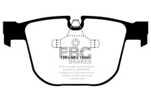 Load image into Gallery viewer, EBC 08-10 BMW M3 4.0 (E90) Yellowstuff Rear Brake Pads