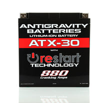 Load image into Gallery viewer, Antigravity YTX30 Lithium Battery w/Re-Start