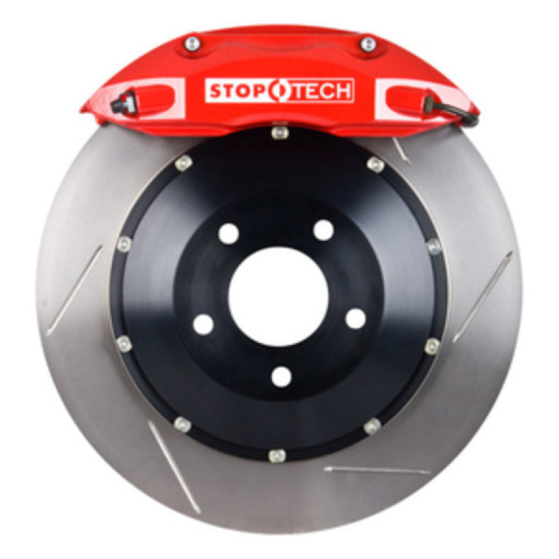 StopTech BBK 93-98 Toyota Supra Front ST-40 355x32 Red Slotted Rotors