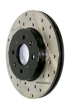 Load image into Gallery viewer, StopTech Sport Drilled &amp; Slotted Rotor - Rear Right