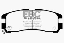 Load image into Gallery viewer, EBC 95-99 Chrysler Sebring Coupe 2.0 Redstuff Rear Brake Pads