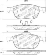 Load image into Gallery viewer, StopTech Street Touring 04-09 Mazda 3 Front Brake Pads