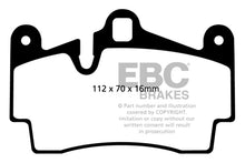 Load image into Gallery viewer, EBC 11-15 Audi Q7 3.0 Supercharged Extra Duty Rear Brake Pads