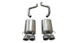 Corsa 2005-2007 Chevrolet Corvette (C6) 6.0L/6.2L Polished Sport Axle-Back Exhaust w/4.5in Tips