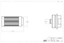 Load image into Gallery viewer, Aeromotive SS Series In-Line Fuel Filter - 3/8in NPT - 40 Micron Fabric Element