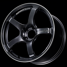 Load image into Gallery viewer, Advan TC4 18x9.5 +45 5-100 Racing Gunmetallic &amp; Ring Wheel