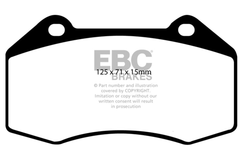 EBC 07-08 Chevrolet Cobalt 2.0 Supercharged (SS) Ultimax2 Front Brake Pads