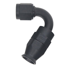 Load image into Gallery viewer, DeatschWerks 6 AN Female Flare Swivel 120-Degree Hose End PTFE - Anodized Matte Black