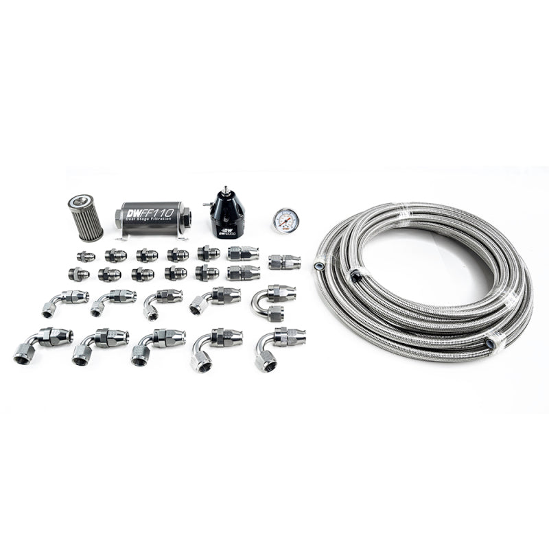 DeatschWerks 11-19 Ford Mustang X2 Series -10AN PTFE Plumbing Kit