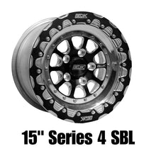 Load image into Gallery viewer, Belak 15x8 / 5in BS / 4x100 BP / High Pad / Series 4 Wheel - Single Beadlock Billet Outer Lip