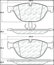 Load image into Gallery viewer, StopTech 11-13 BMW 535i Street Select Front Brake Pads