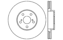 Load image into Gallery viewer, StopTech 03-08 Pontiac Vibe / 05-09 Scion tC / 03-08 Toyota Matrix Front Left Drilled Rotor