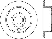 Load image into Gallery viewer, Stoptech 12-16 Subaru Impreza Premium Rear CRYO-STOP Rotor