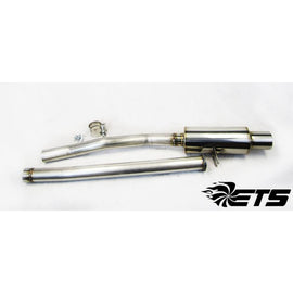 ETS 08-16 Mitsubishi Evo X Stainless Single Exit Exhaust System - Mitsubishi Evolution X