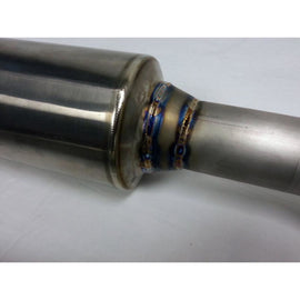 ETS 08-16 Mitsubishi Evo X Titanium Single Exit Exhaust System - Mitsubishi Evolution X