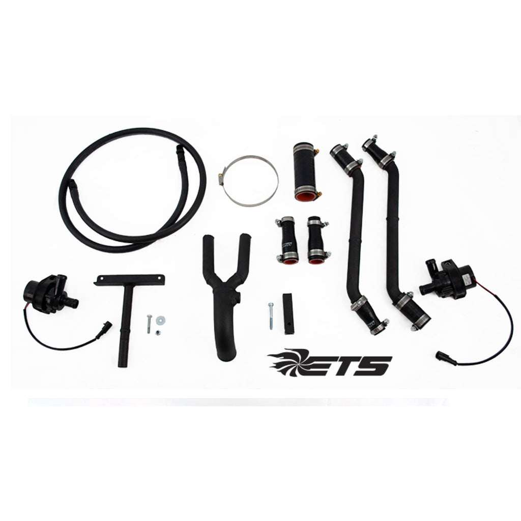 ETS 2008-2019 Nissan GTR Front Facing Drag Turbo Kit - GT-R