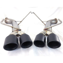Load image into Gallery viewer, ETS Subaru WRX/STI 2015+ Catback Exhaust Rear Section Only - Extreme / Stealth Tips (Black) - Subaru STI 15+
